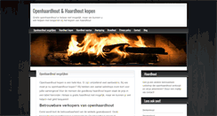 Desktop Screenshot of openhaardhoutkopen.com